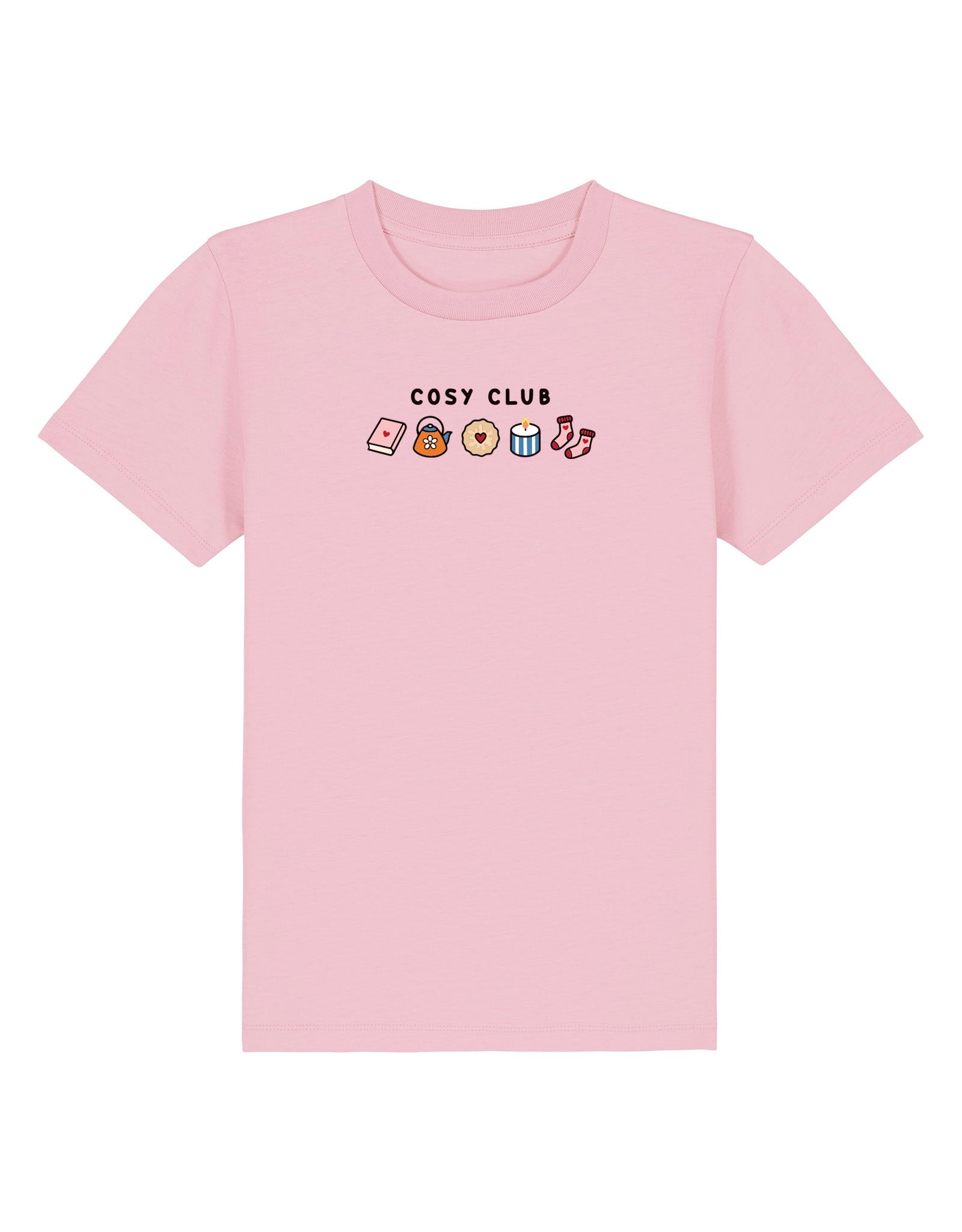 Cosy Club Embroidered Organic Cotton Childrens T-Shirt