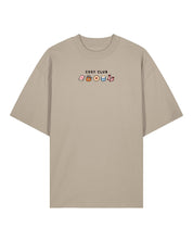 Cosy Club Embroidered Oversized Organic Cotton T-Shirt