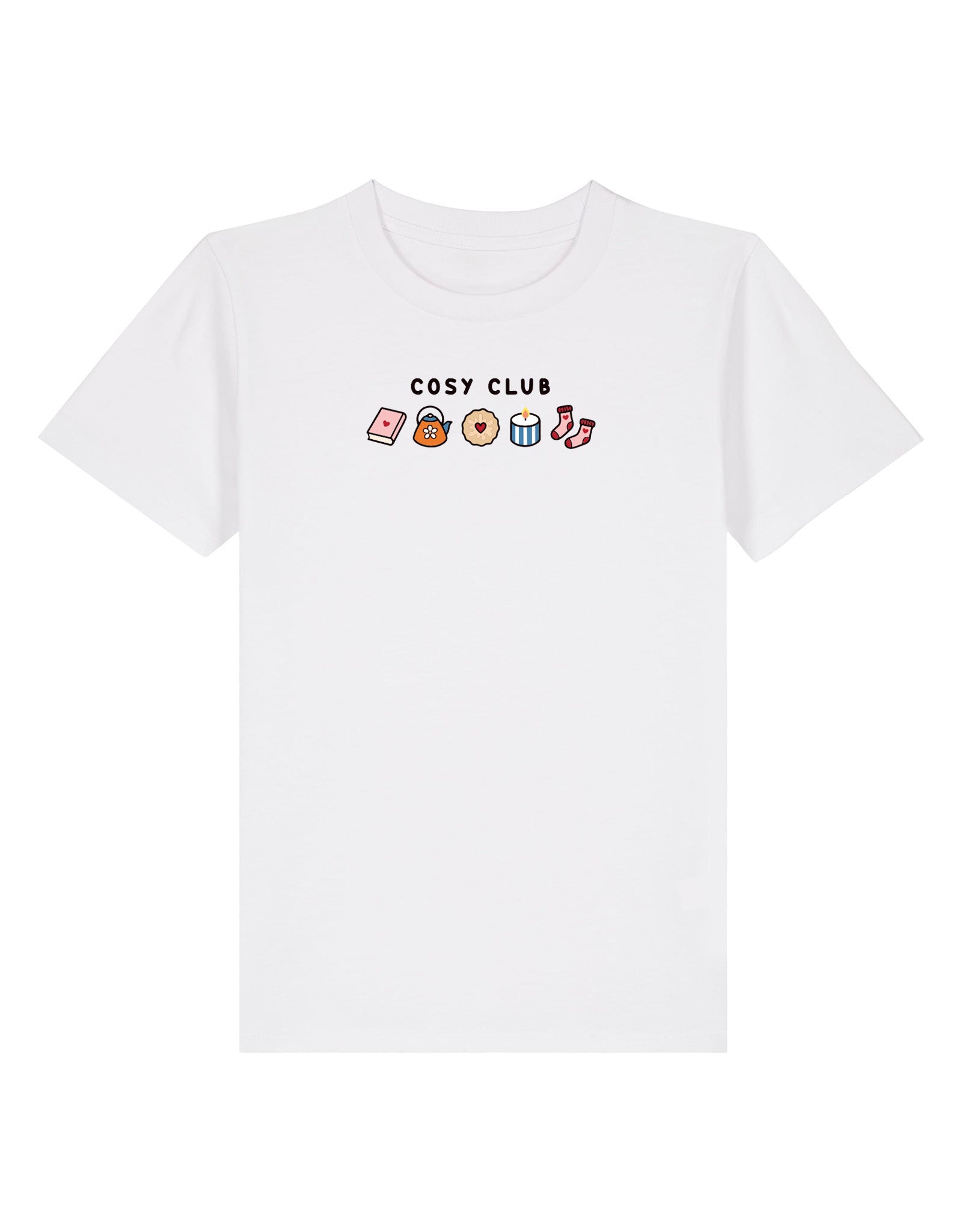 Cosy Club Embroidered Organic Cotton Childrens T-Shirt