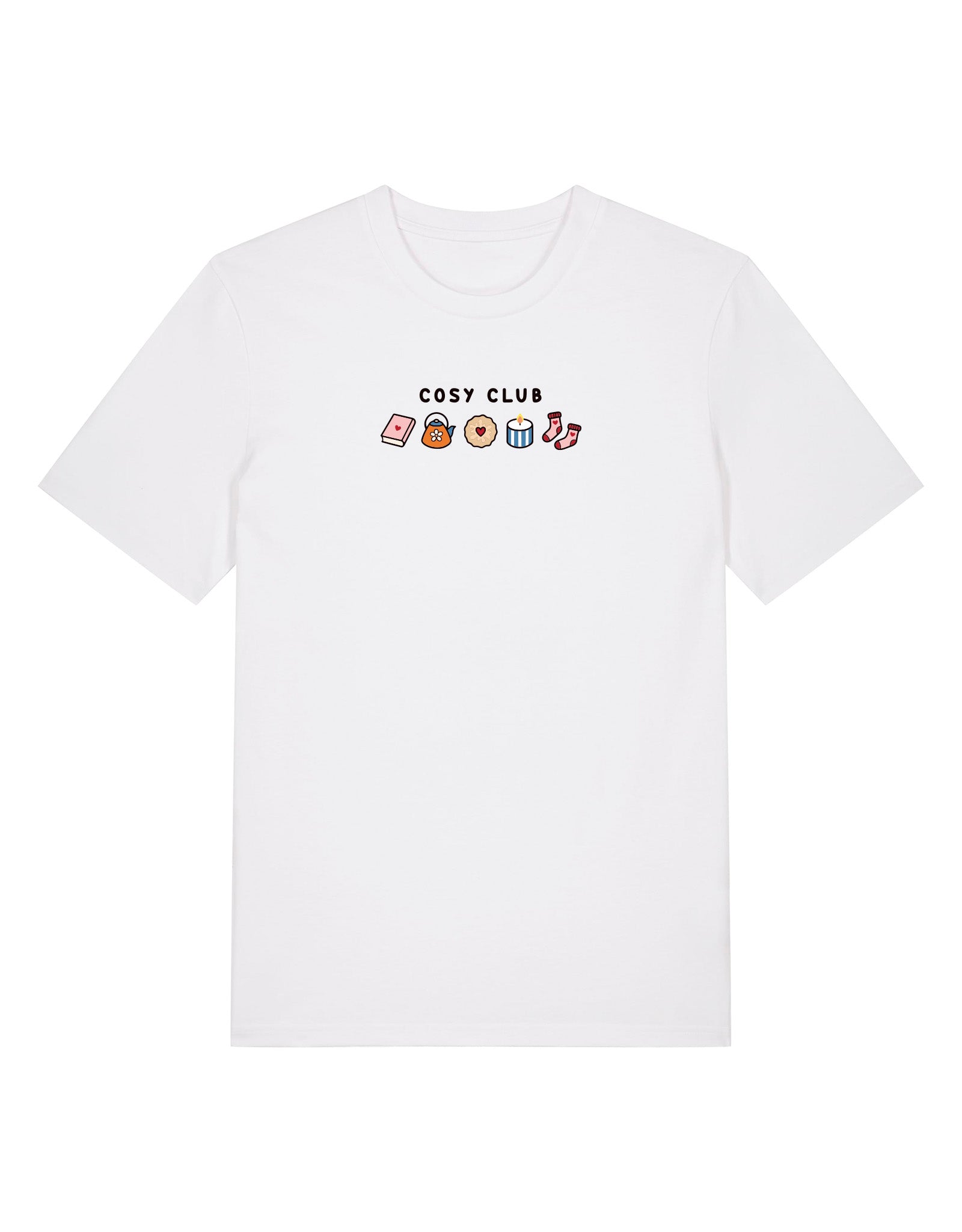 Cosy Club Embroidered Organic Cotton T-Shirt