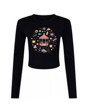 Gilmore Season Micro Rib Long Sleeved Tee