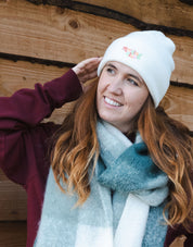 Essential Embroidered Beanie Hat