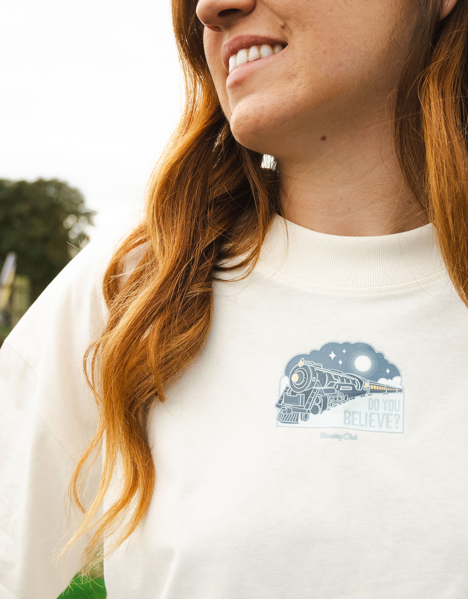 Polar Train Oversized Organic Cotton Tee