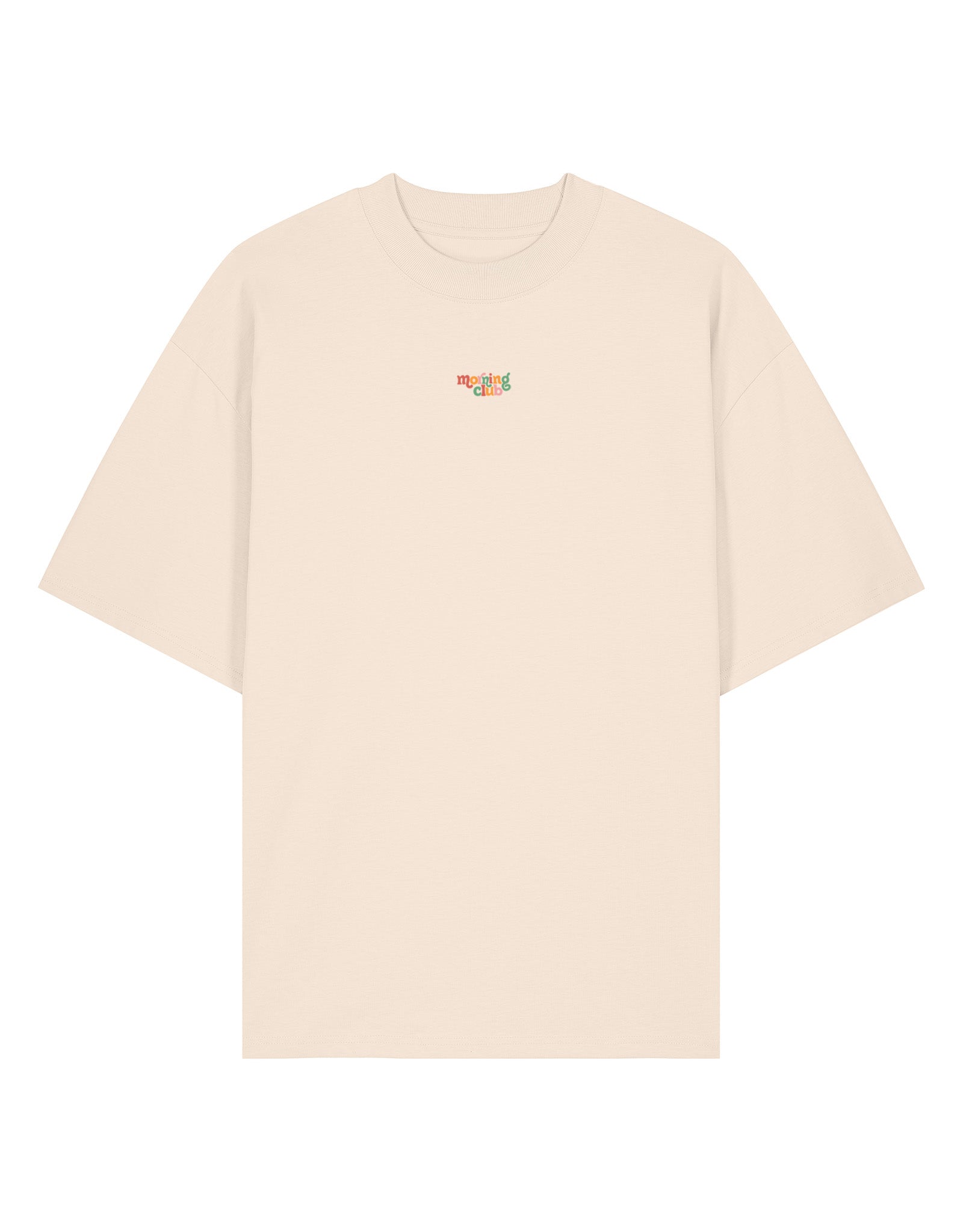 Essential Embroidered Oversized Organic Cotton T-Shirt
