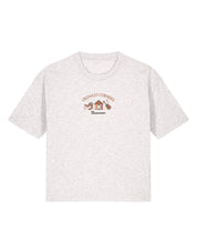 Crowley Corners Embroidered Boxy Organic Cotton Tee