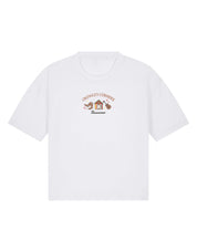 Crowley Corners Embroidered Boxy Organic Cotton Tee