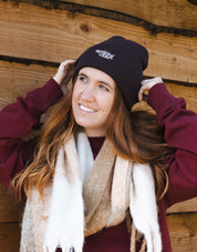 Essential Embroidered Beanie Hat