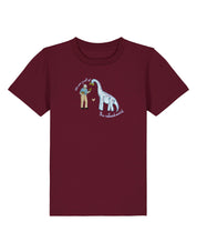 David & Dino Embroidered Organic Cotton Childrens T-Shirt