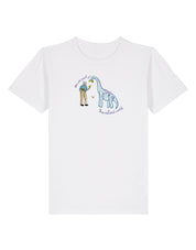 David & Dino Embroidered Organic Cotton Childrens T-Shirt
