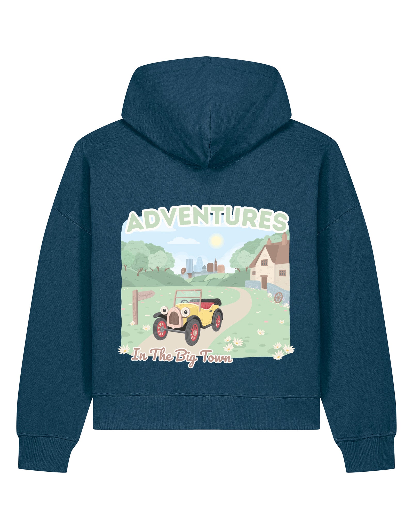 Brum Boxy Organic Cotton Hoodie