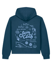 Swim Club Boxy Organic Cotton Hoodie