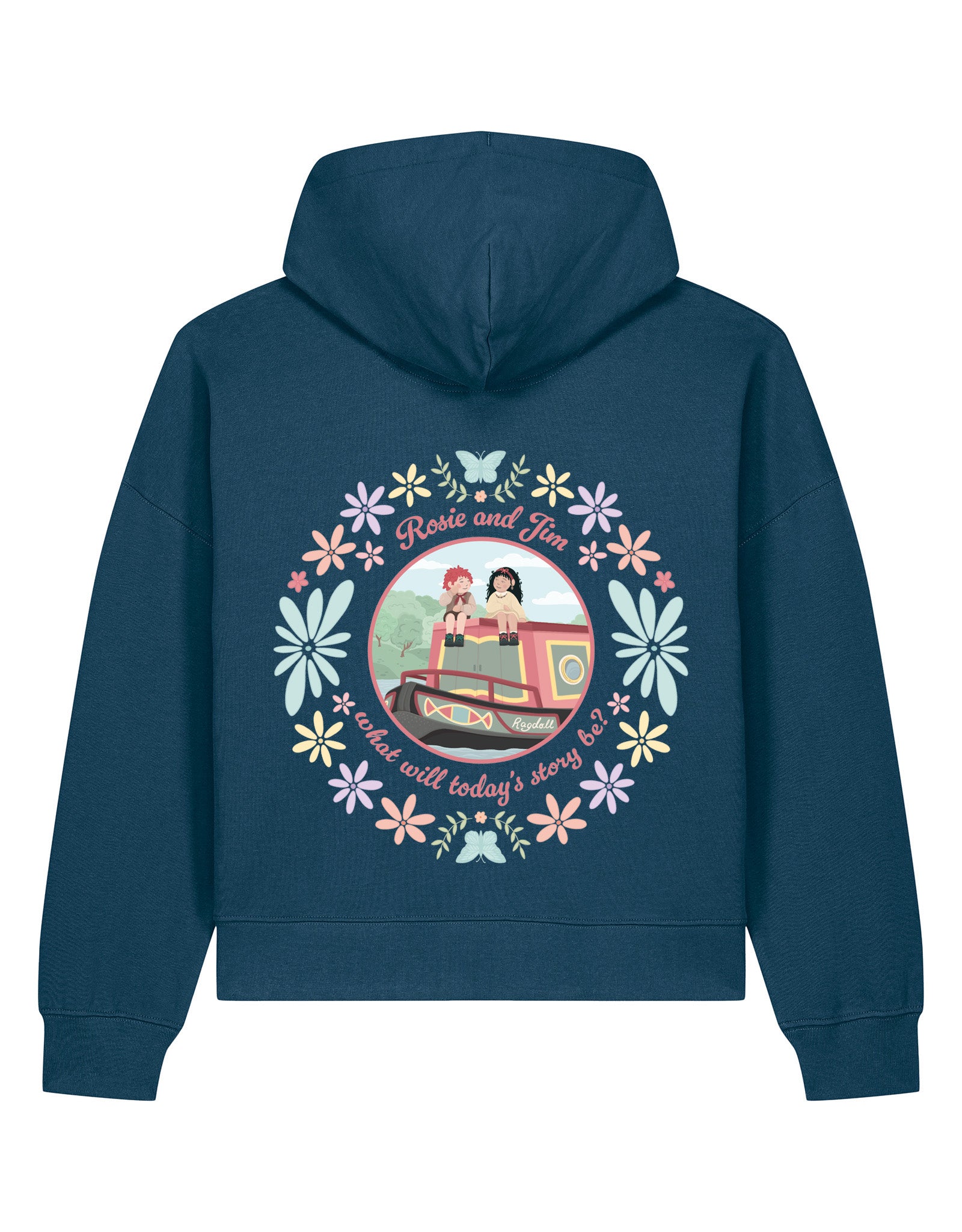 Rosie & Jim Boxy Organic Cotton Hoodie