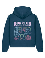 Run Club Boxy Organic Cotton Hoodie