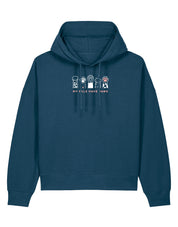 My Pals Have Paws Embroidered Boxy Organic Cotton Hoodie