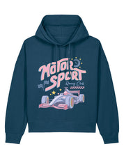 Motorsport Club Boxy Organic Cotton Hoodie