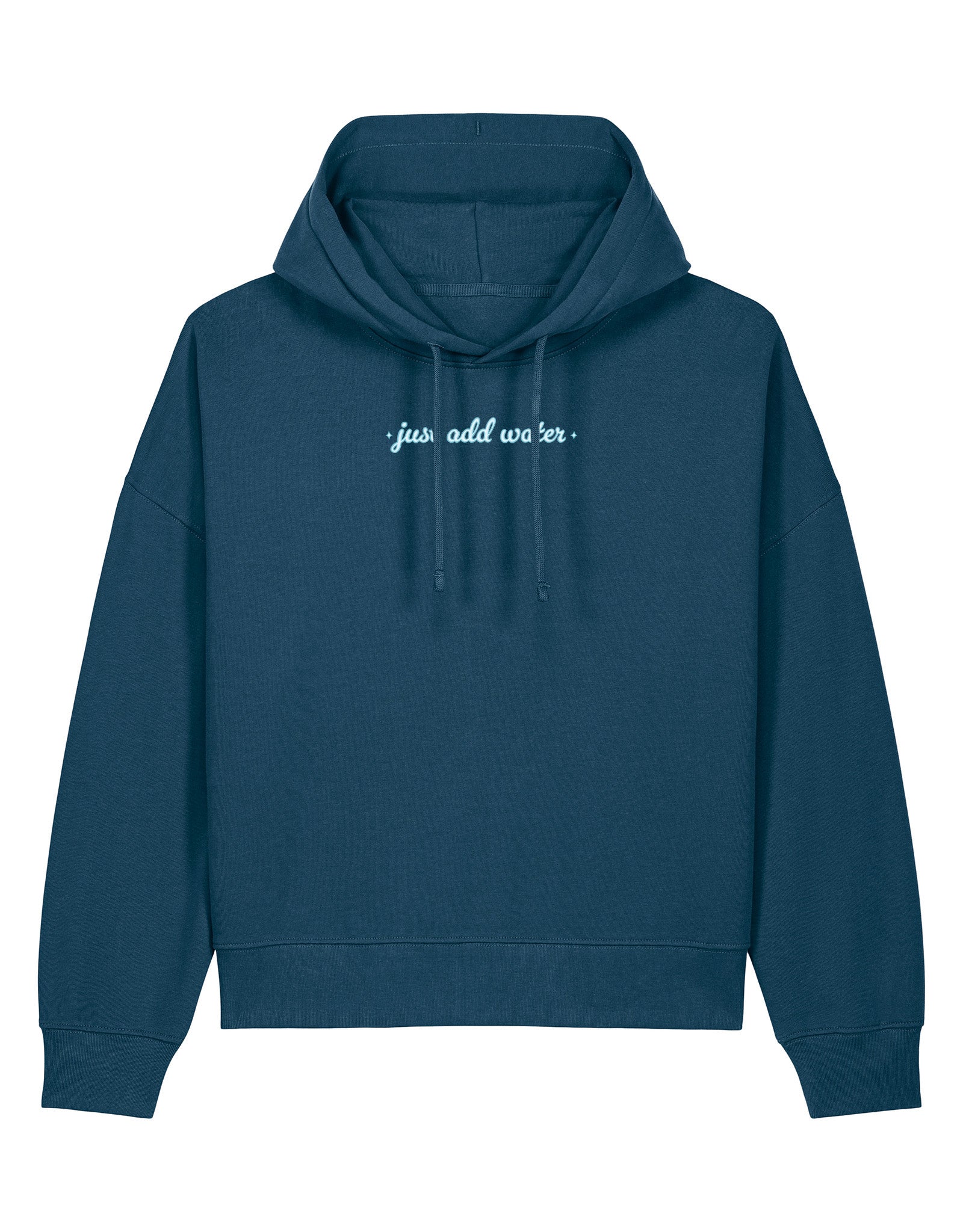 Just Add Water Boxy Organic Cotton Hoodie