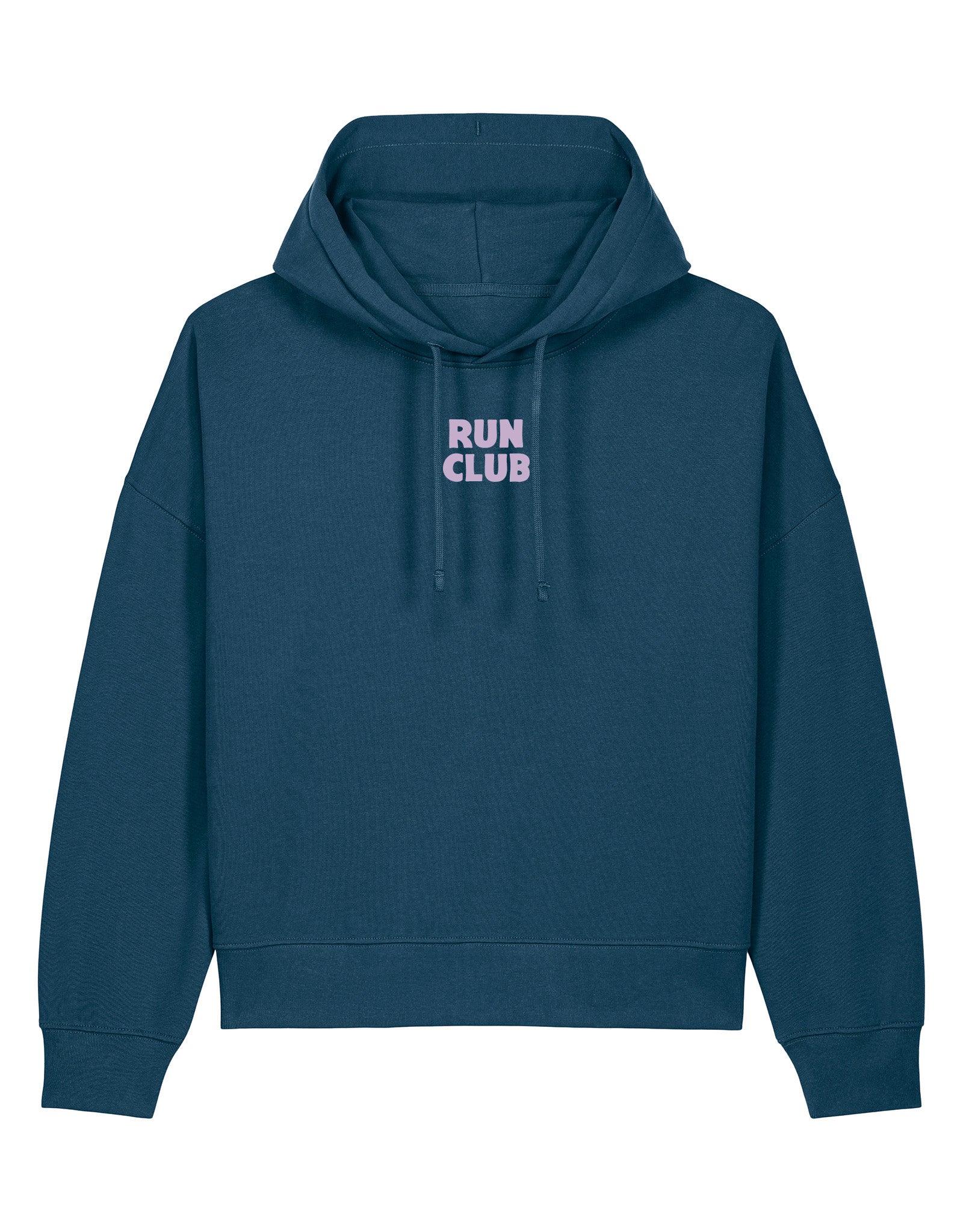 Run Club Boxy Organic Cotton Hoodie