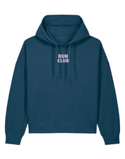 Run Club Boxy Organic Cotton Hoodie