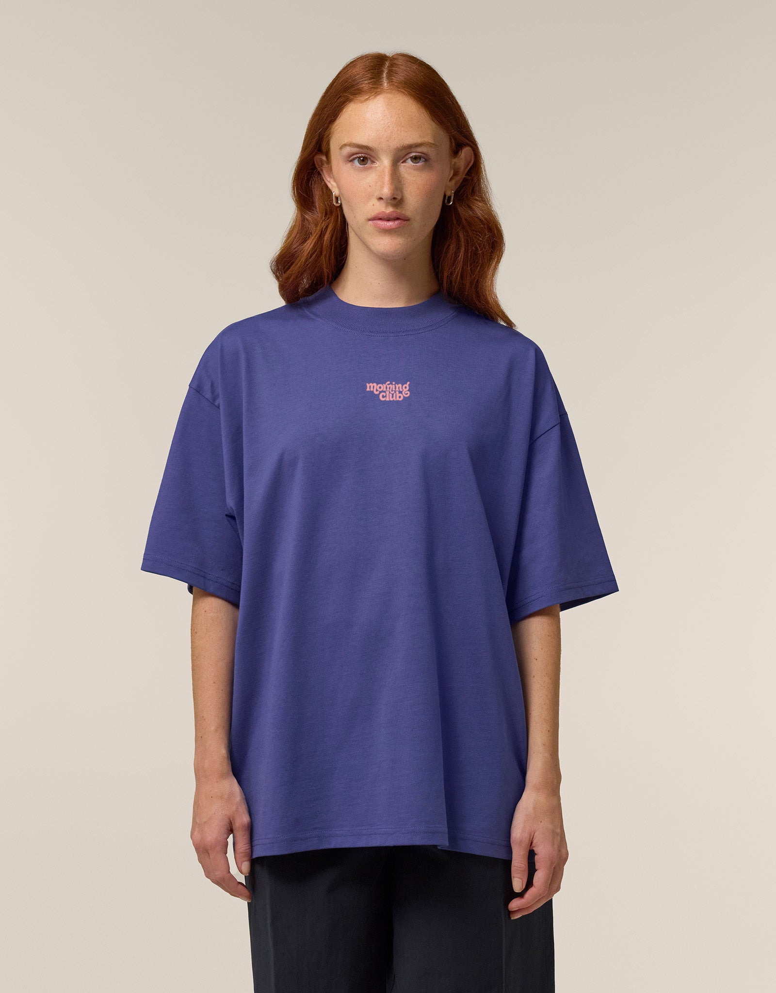 Essential Embroidered Oversized Organic Cotton T-Shirt