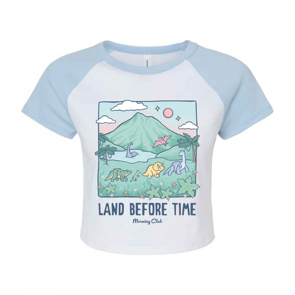 SAMPLERL3 - Dinosaurs Raglan Baby Tee