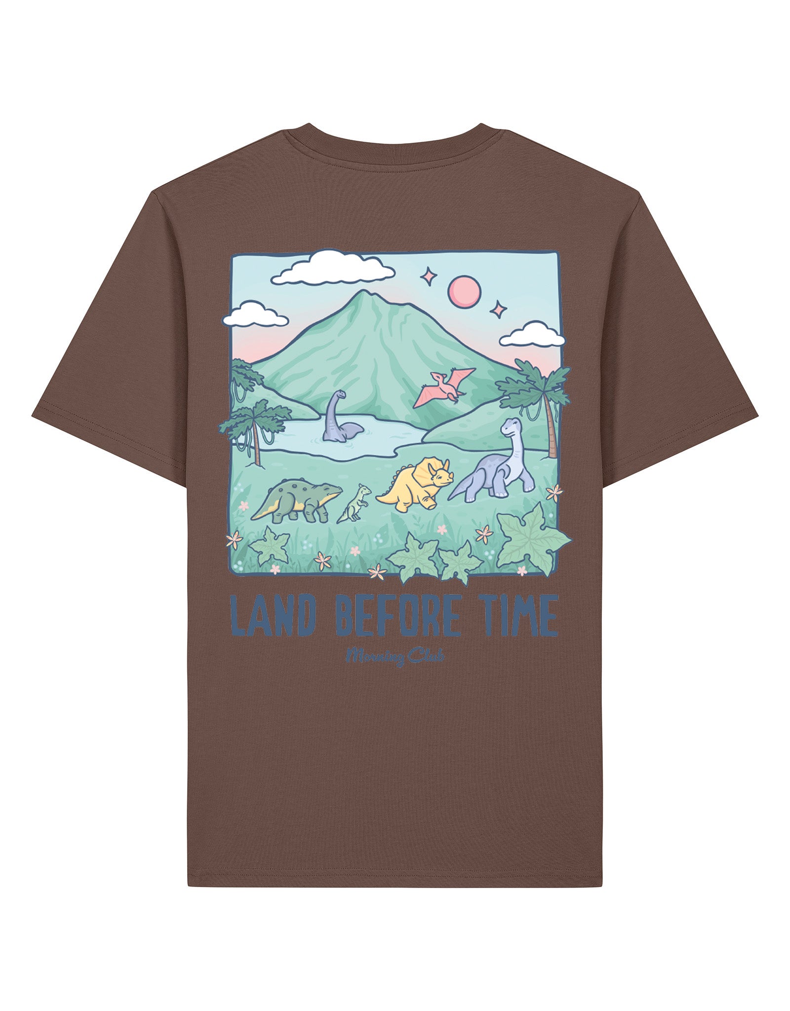 Dinosaurs Printed Organic Cotton T-Shirt