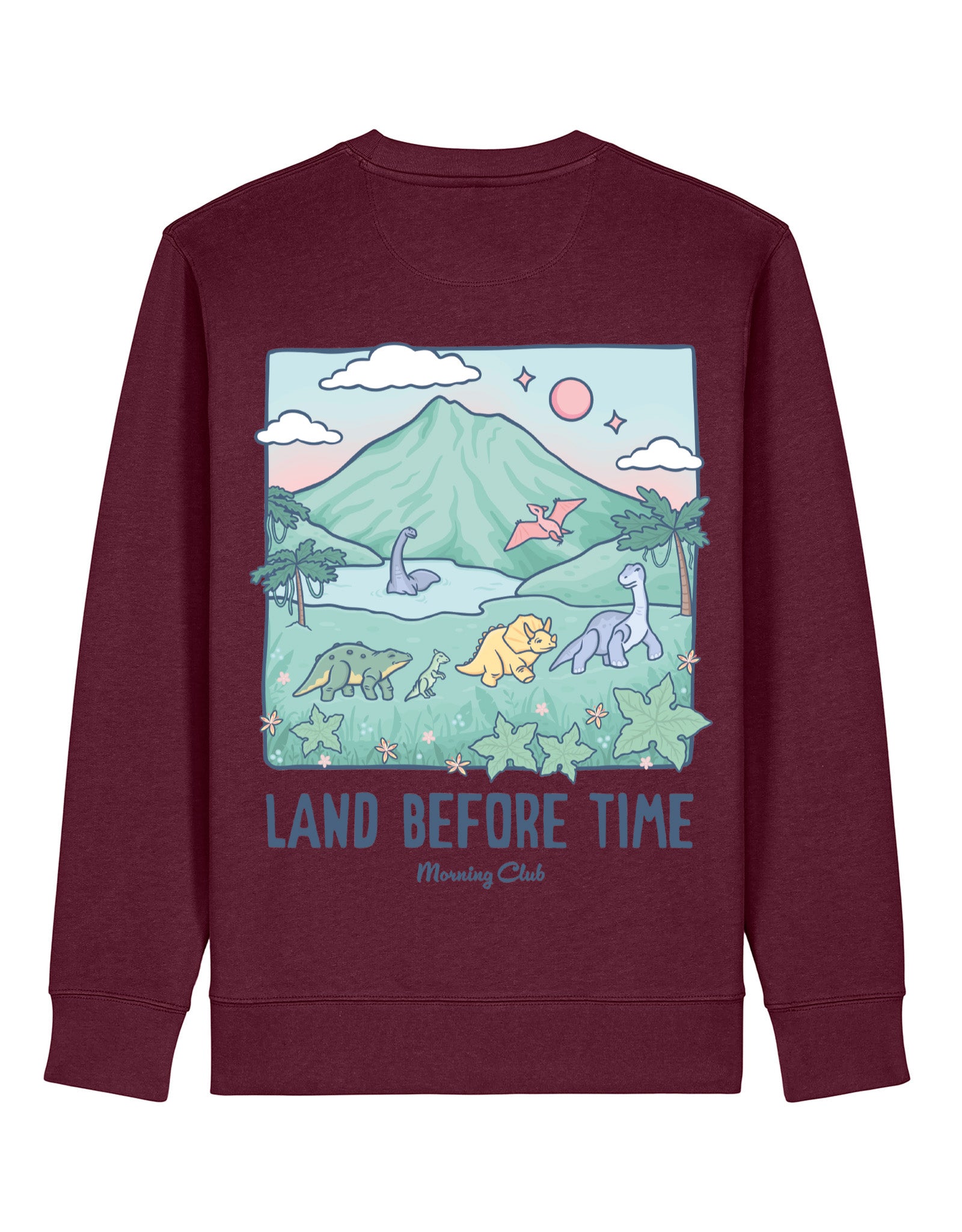 Dinosaurs Printed Organic Cotton Sweatshirt