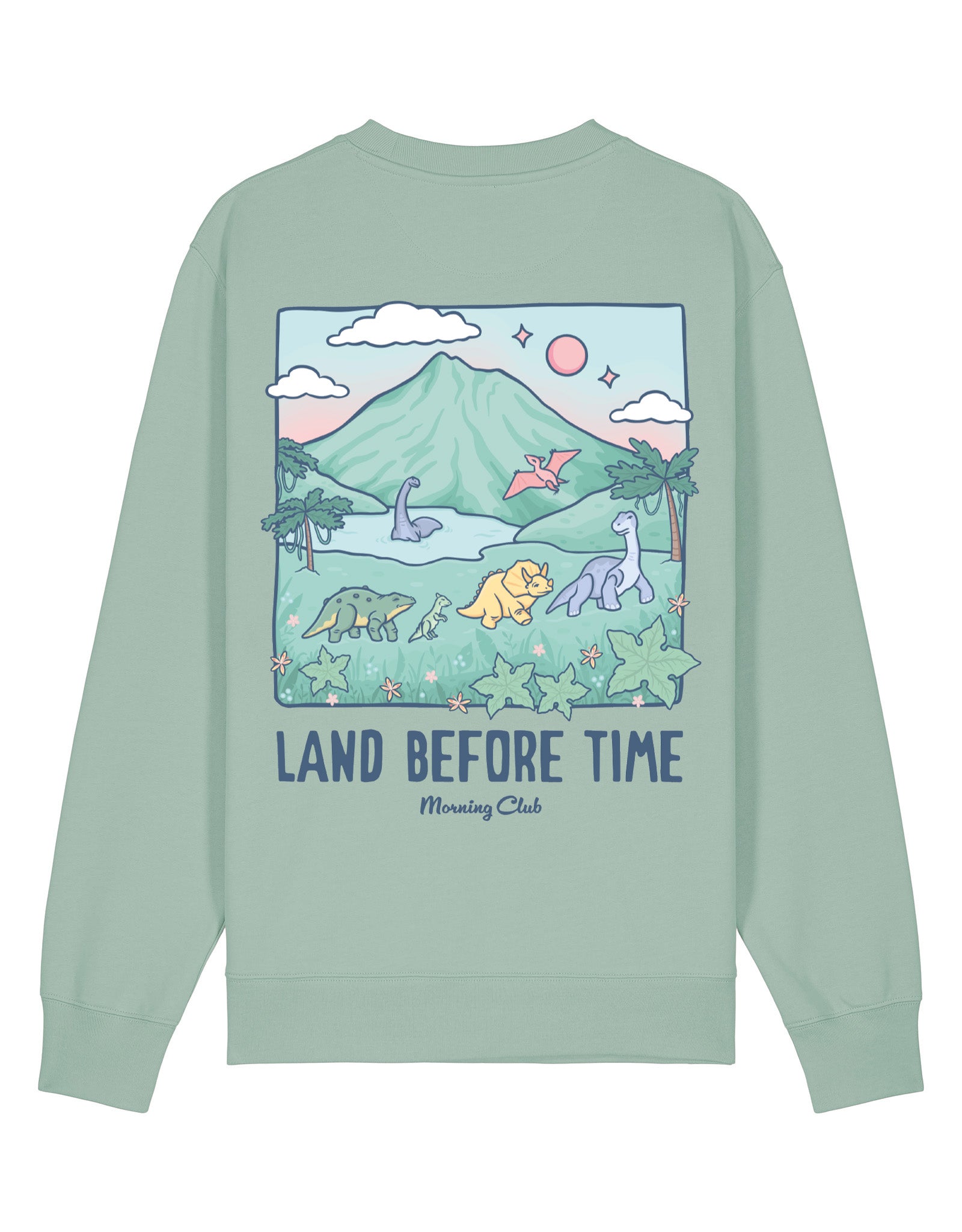 Dinosaurs Printed Organic Cotton Sweatshirt