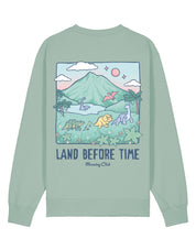 Dinosaurs Printed Organic Cotton Sweatshirt