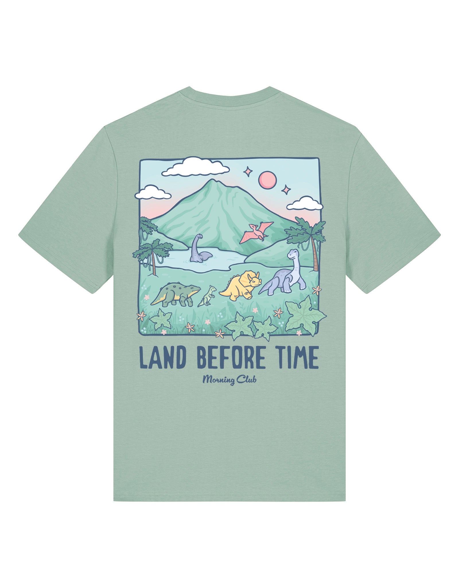 Dinosaurs Printed Organic Cotton T-Shirt