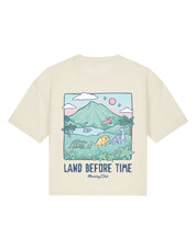 Dinosaurs Boxy Organic Cotton Tee