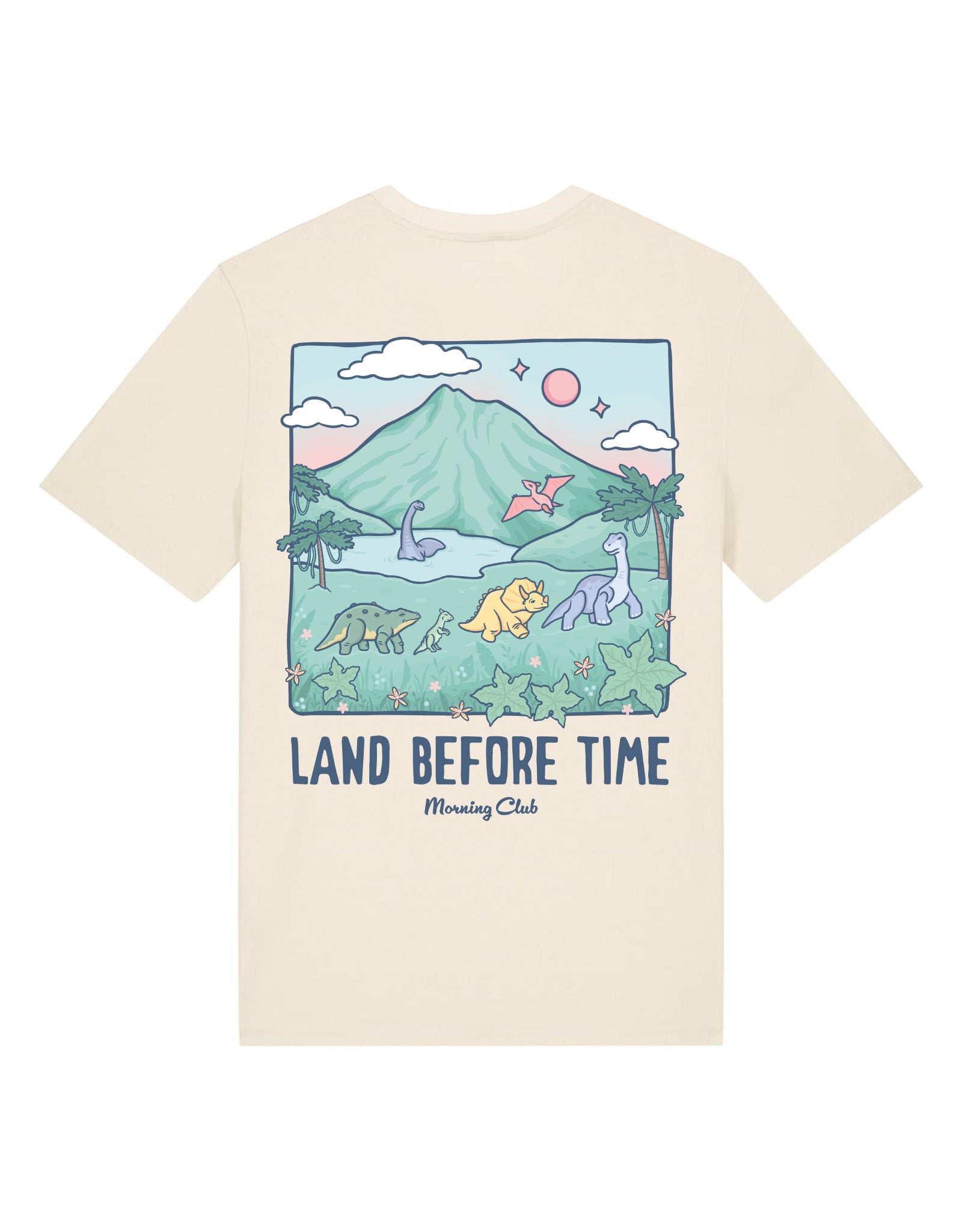 Dinosaurs Printed Organic Cotton T-Shirt