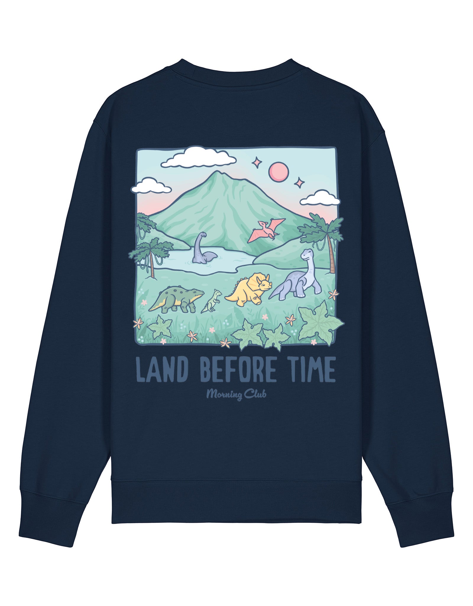 Dinosaurs Printed Organic Cotton Sweatshirt