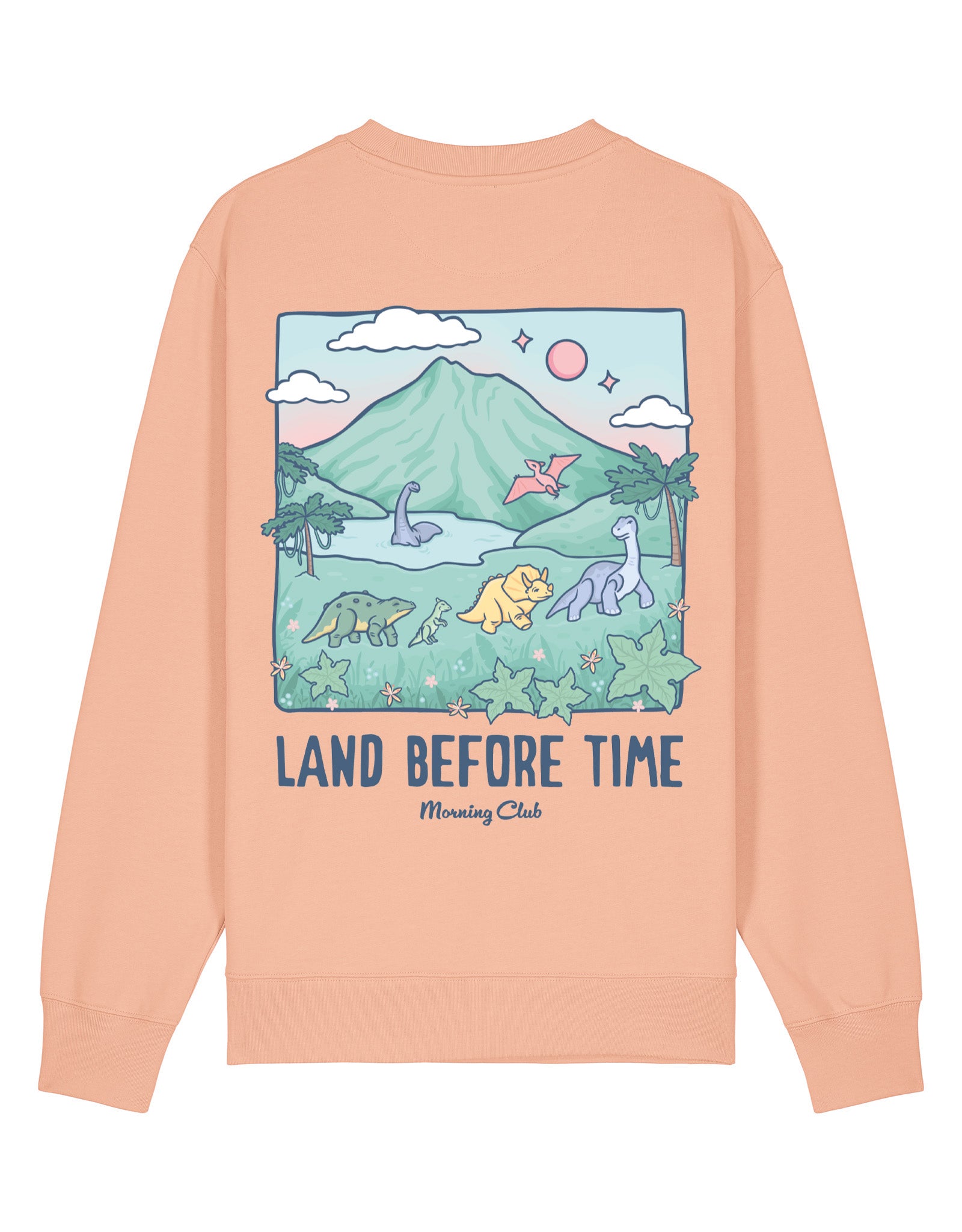 Dinosaurs Printed Organic Cotton Sweatshirt