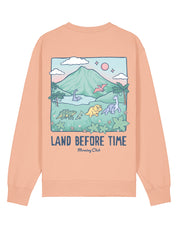 Dinosaurs Printed Organic Cotton Sweatshirt