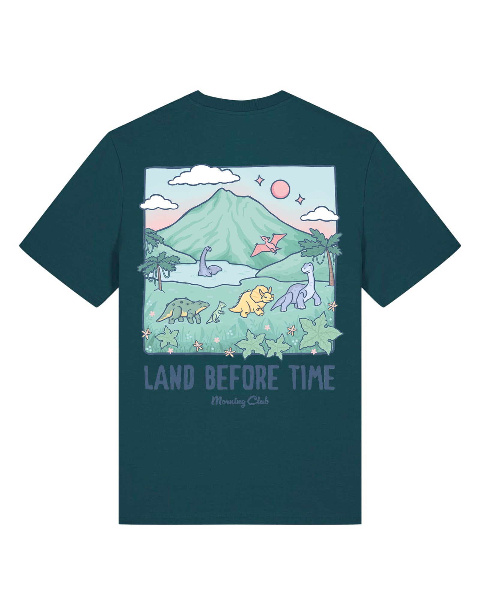 Dinosaurs Printed Organic Cotton T-Shirt