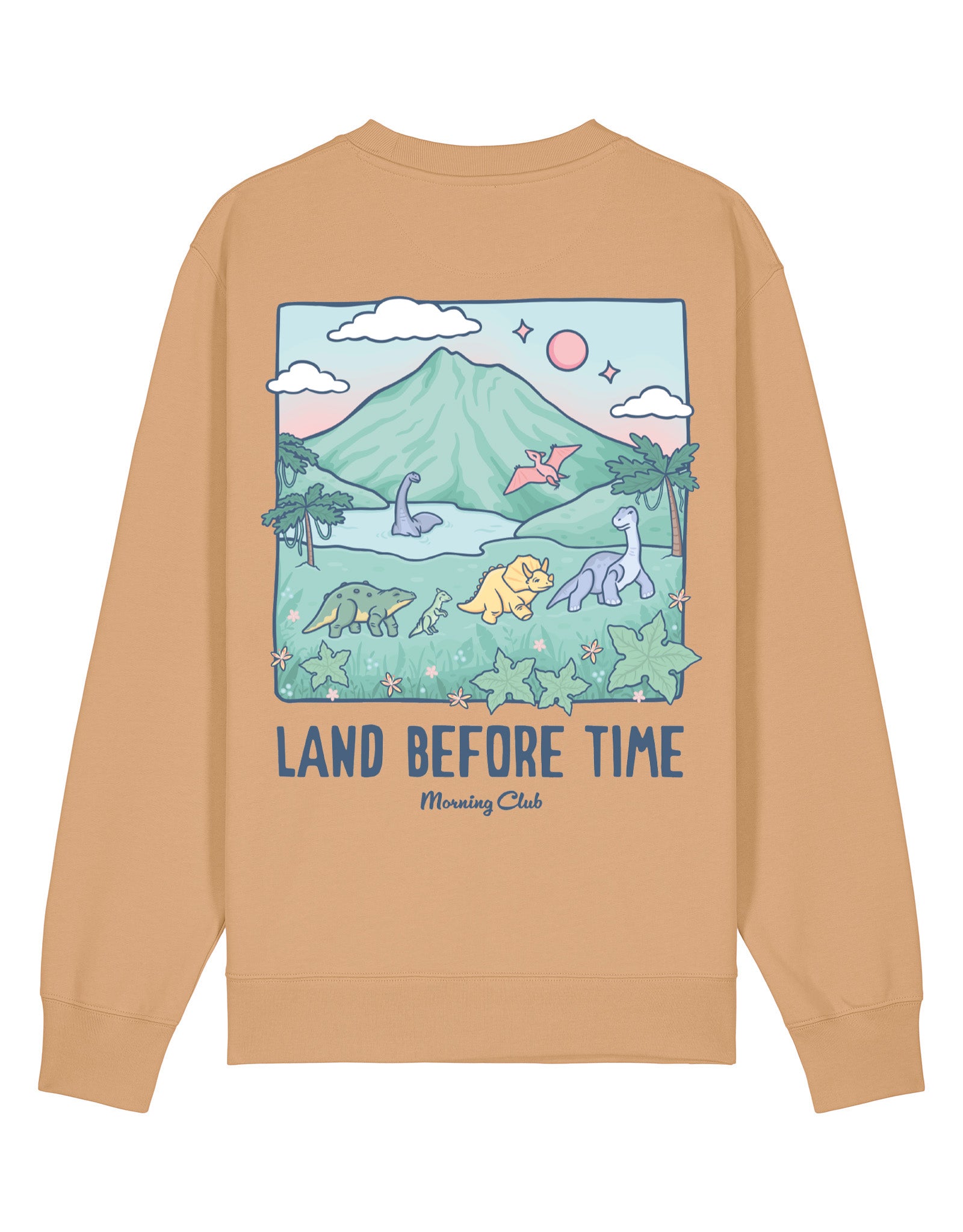 Dinosaurs Printed Organic Cotton Sweatshirt