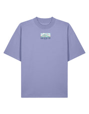 Dinosaurs Printed Oversized Organic Cotton Tee