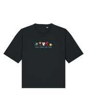 Sidekicks Embroidered Boxy Organic Cotton Tee