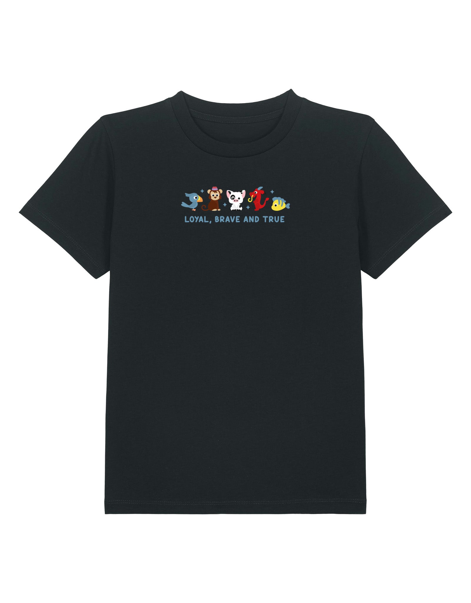 Sidekicks Embroidered Organic Cotton Childrens T-Shirt