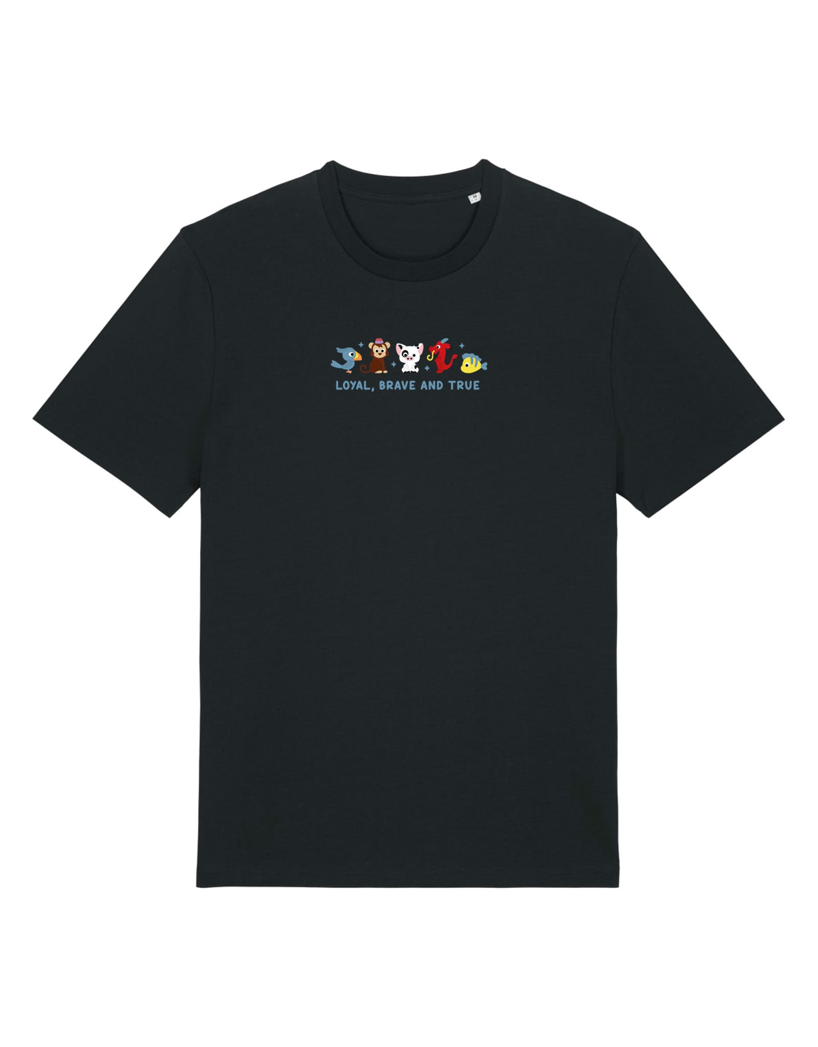 Sidekicks Embroidered Organic Cotton T-Shirt