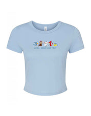 Sidekicks Embroidered Micro Rib Baby Tee