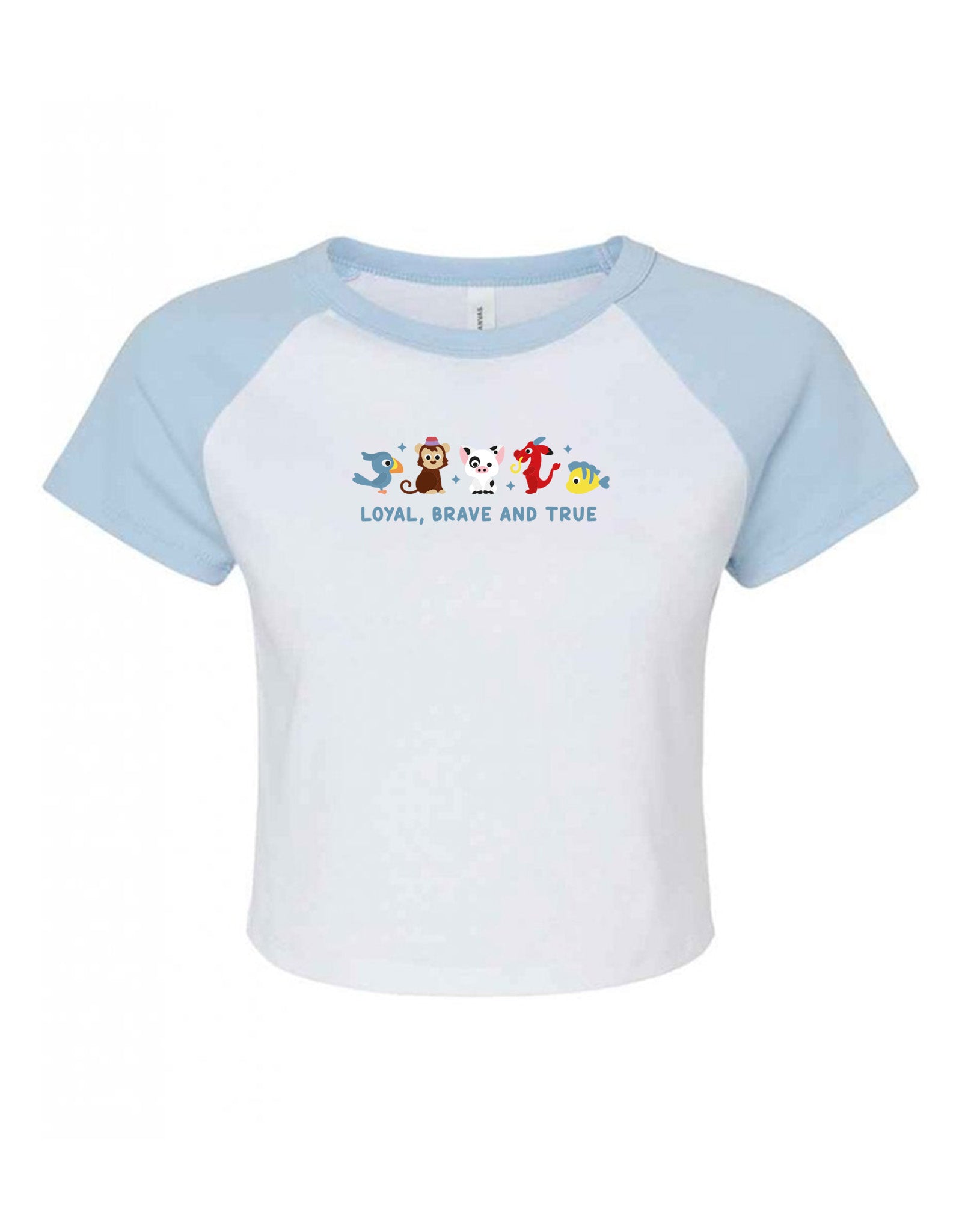 Sidekicks Embroidered Micro Rib Baby Tee