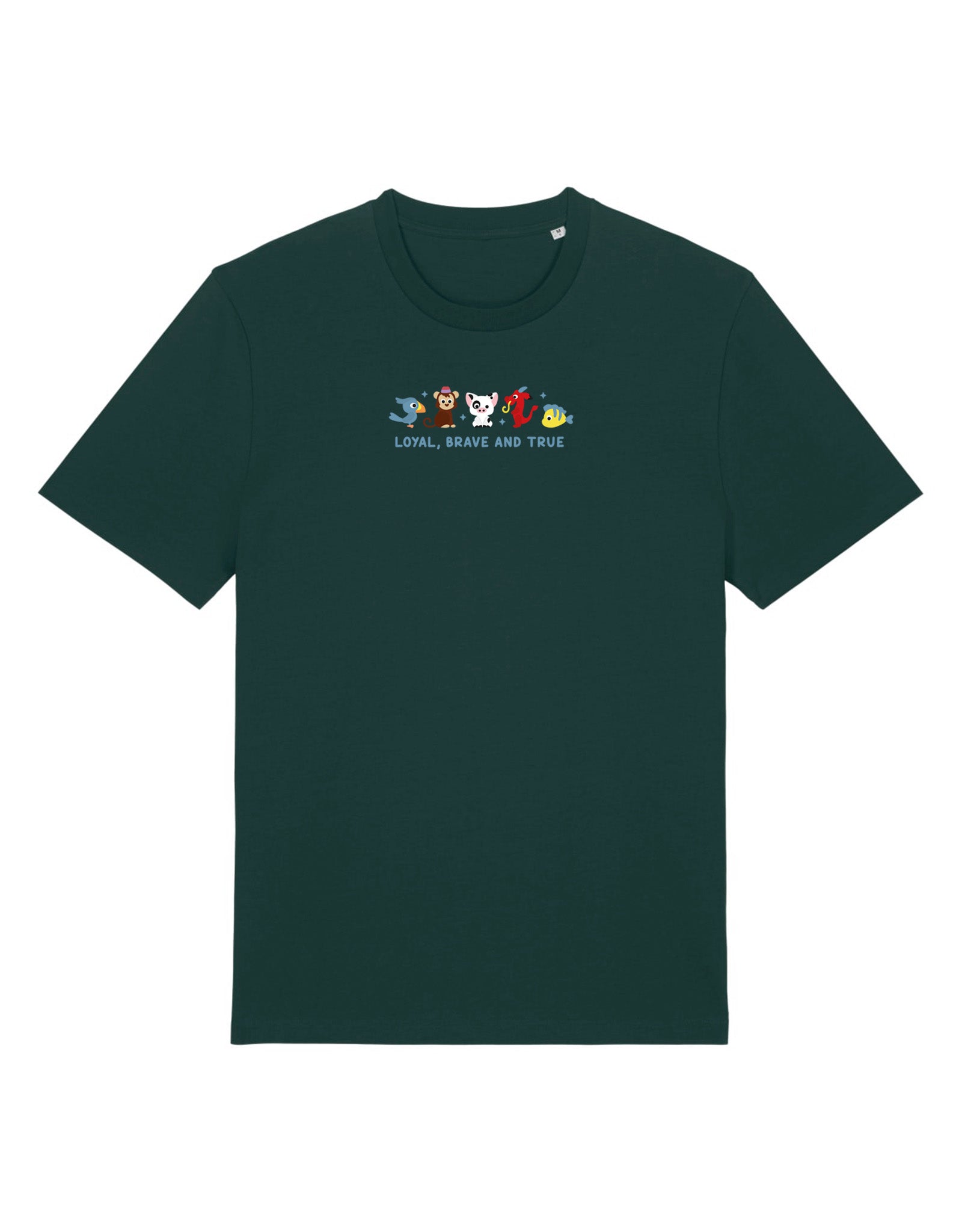 Sidekicks Embroidered Organic Cotton T-Shirt