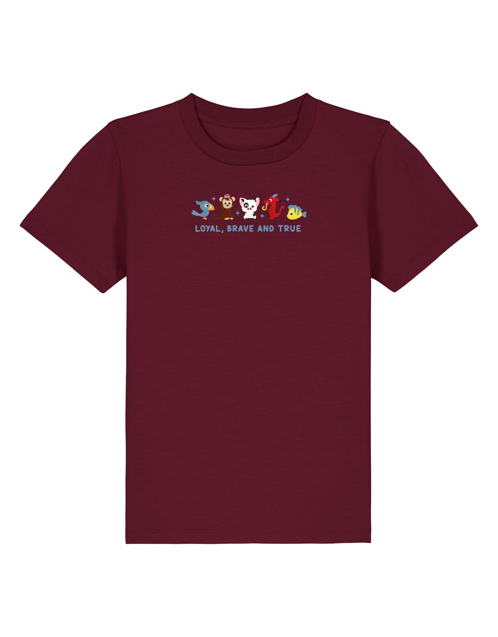 Sidekicks Embroidered Organic Cotton Childrens T-Shirt