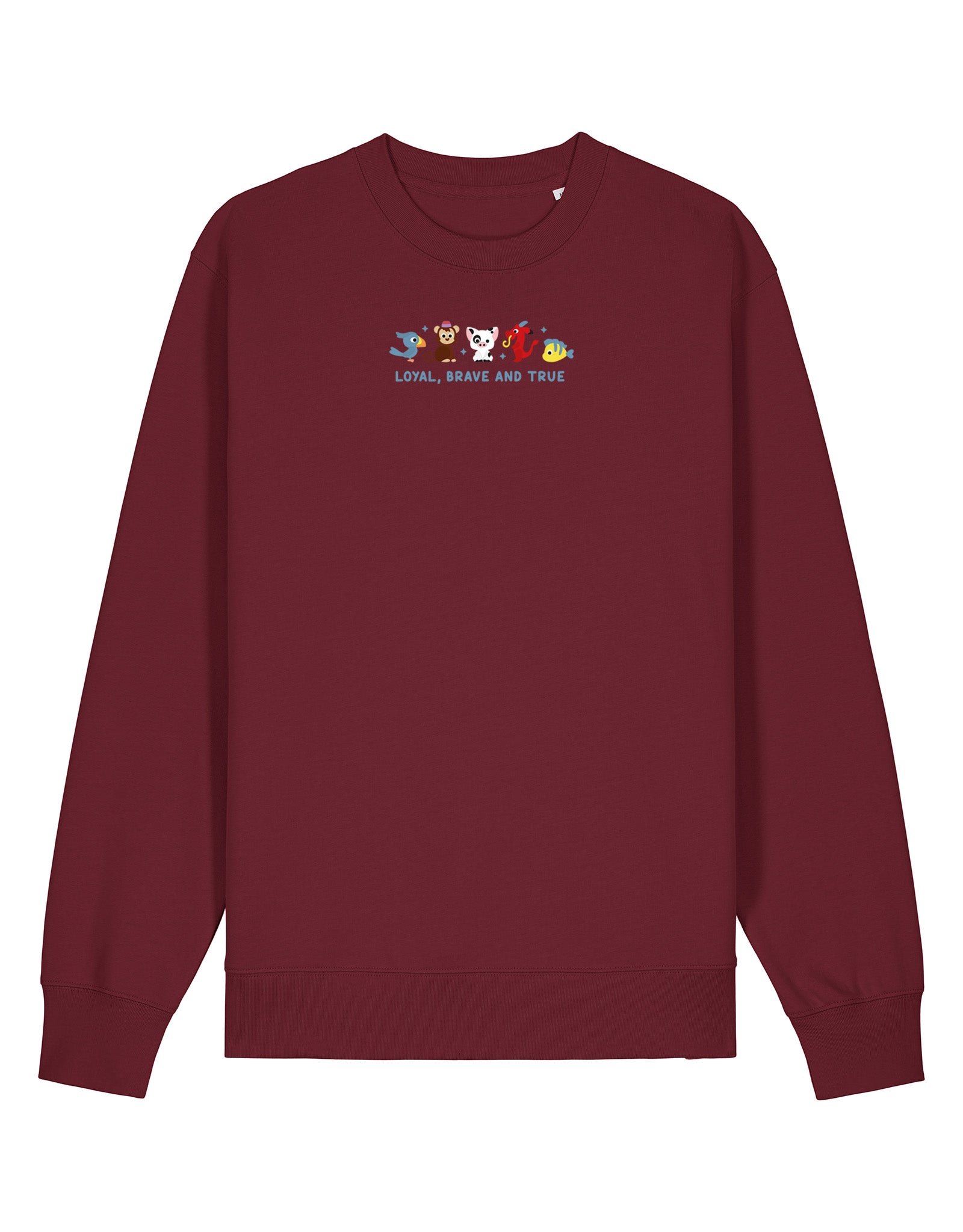 Sidekicks Embroidered Organic Cotton Sweatshirt