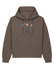 Sidekicks Embroidered Boxy Organic Cotton Hoodie