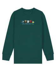 Sidekicks Embroidered Organic Cotton Childrens Sweatshirt