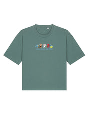 Sidekicks Embroidered Boxy Organic Cotton Tee