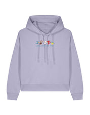 Sidekicks Embroidered Boxy Organic Cotton Hoodie
