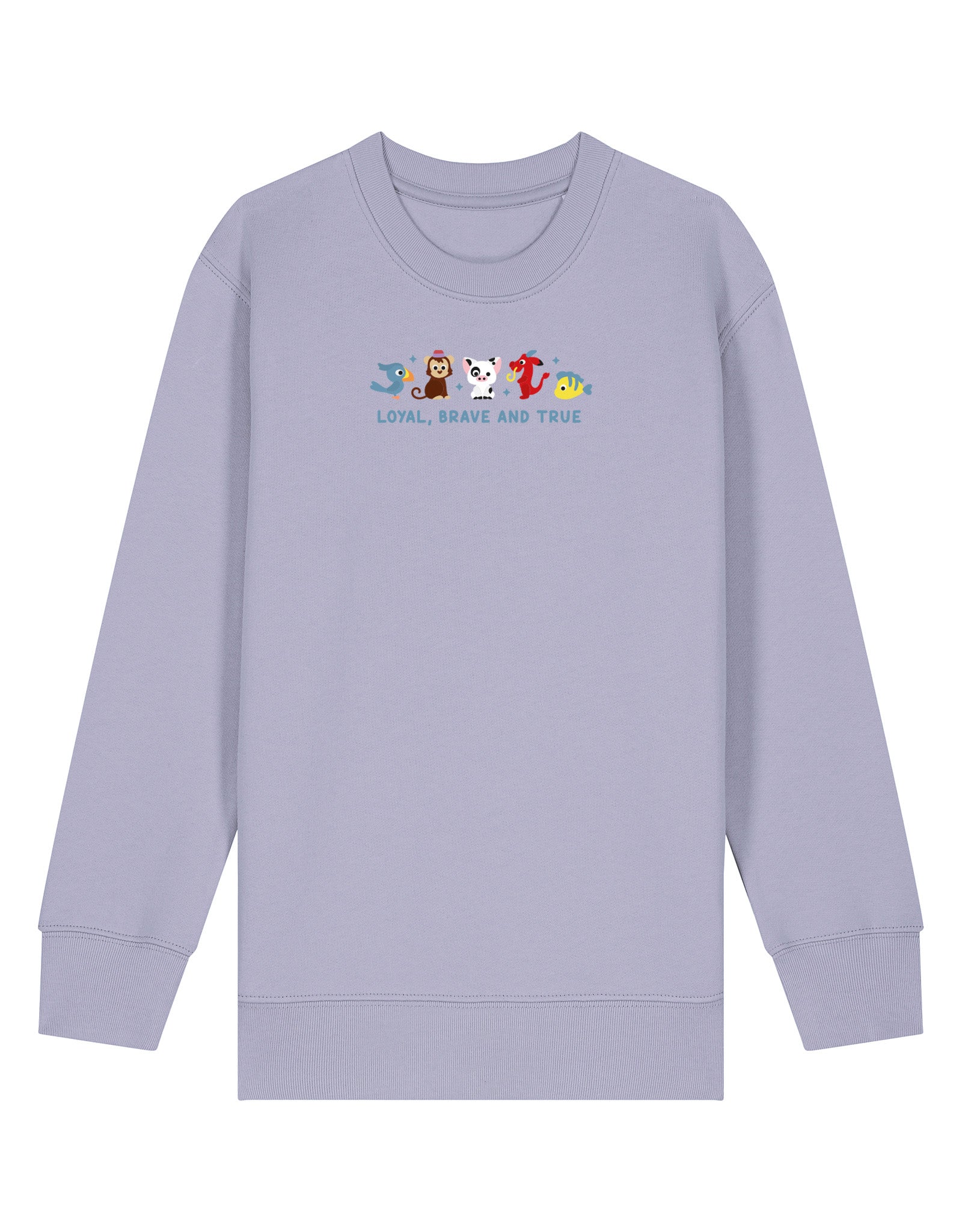 Sidekicks Embroidered Organic Cotton Childrens Sweatshirt
